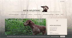 Desktop Screenshot of mein-wildfang.de